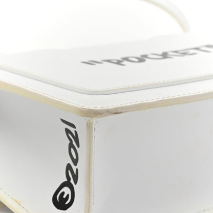 Off-White Calfskin Cash Jitney 1.0 Shoulder Bag White 15 of 18