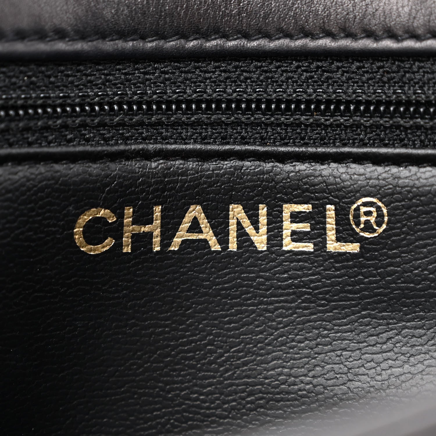 Chanel Lambskin Quilted Flap Waist Belt Bag 75 30 Black 6 of 15