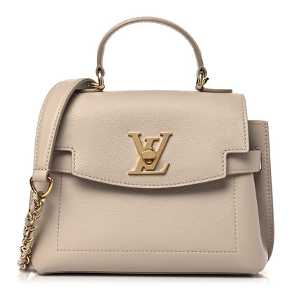 Louis Vuitton Soft Calfskin Mini Lockme Ever Greige 1 of 9