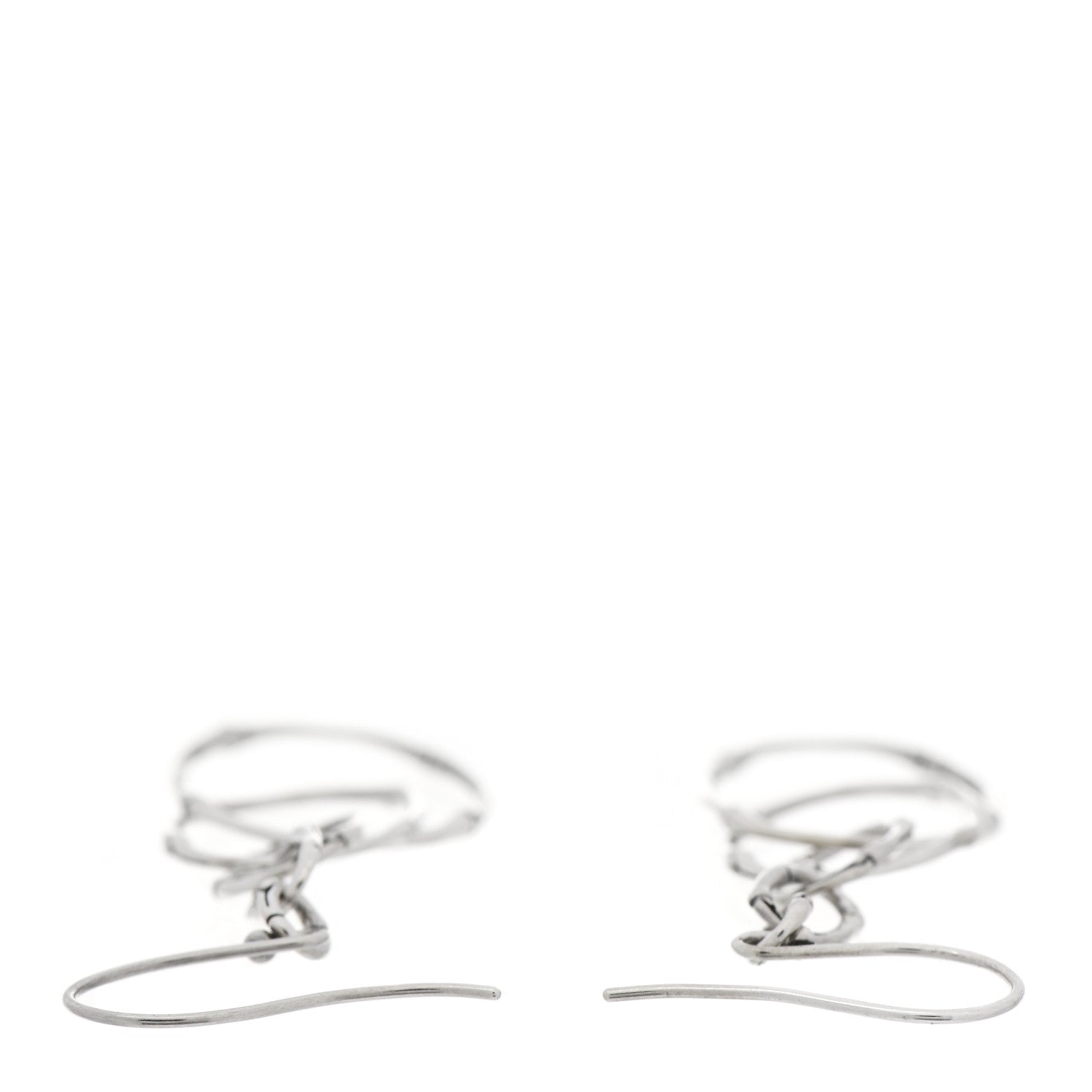 John Hardy Sterling Silver Bamboo Multi Oval Drop Earrings 3 of 5