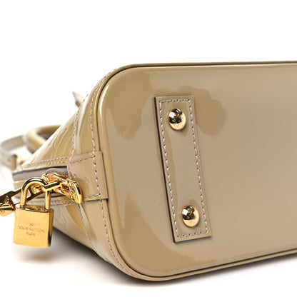 Louis Vuitton Vernis Alma BB Beige Poudre 8 of 9