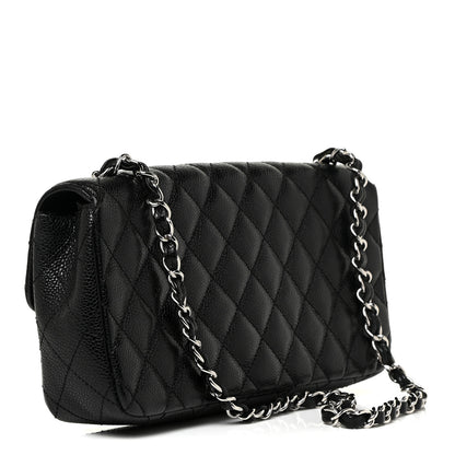Chanel Caviar Quilted East West Flap Black 3 of 21
