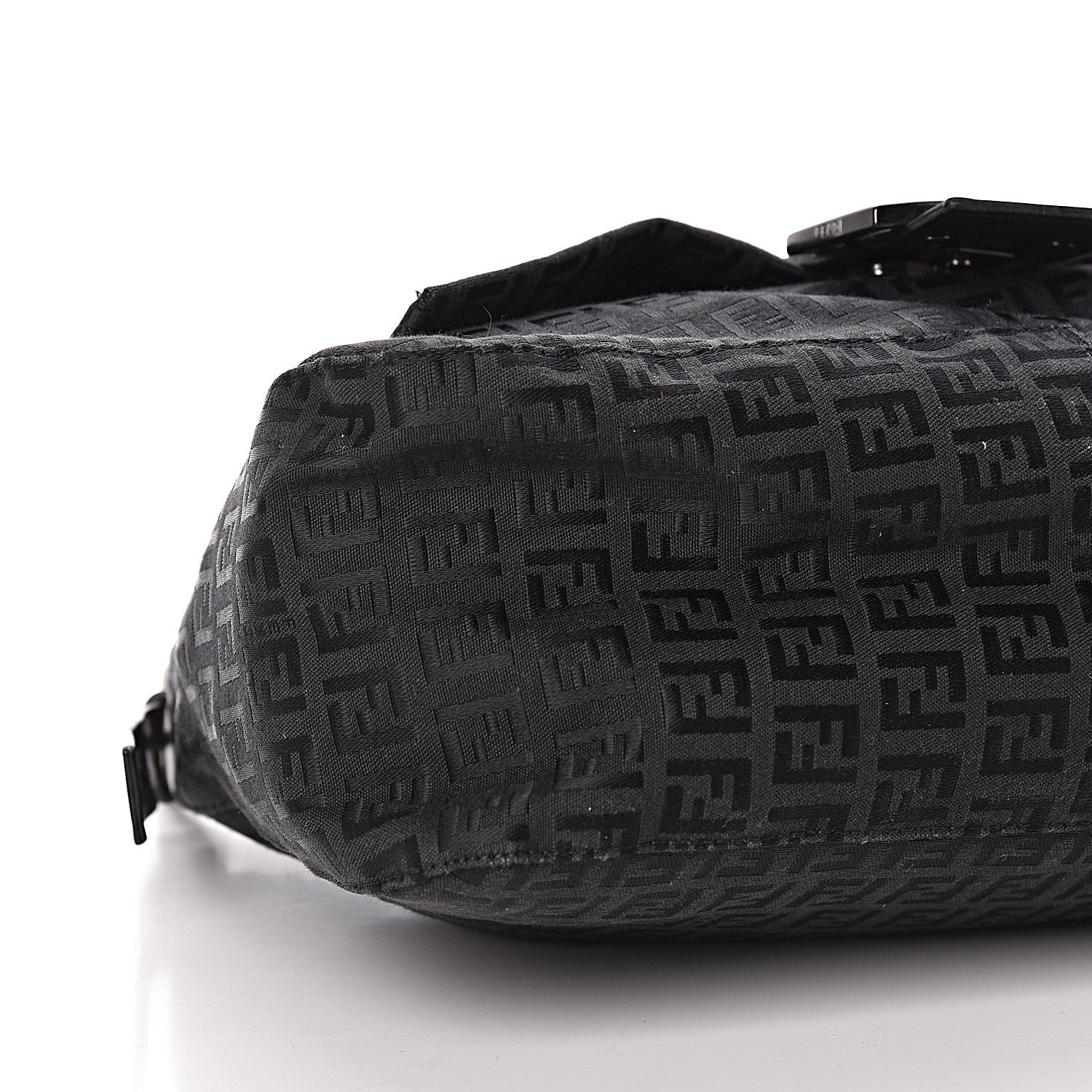 Fendi Zucchino Mama Baguette Black 8 of 11