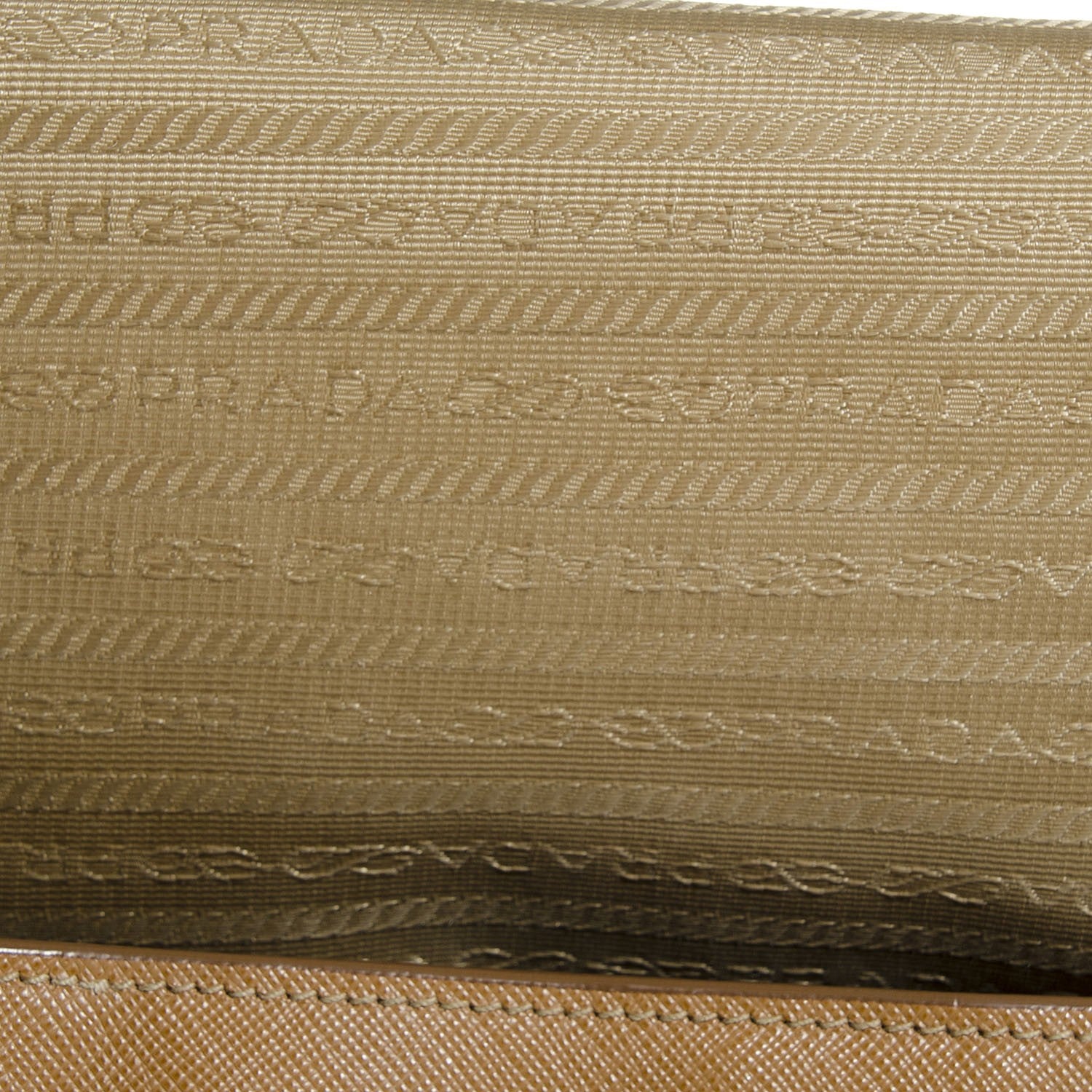 Prada Saffiano Lux Large Tote Caramel 10 of 11