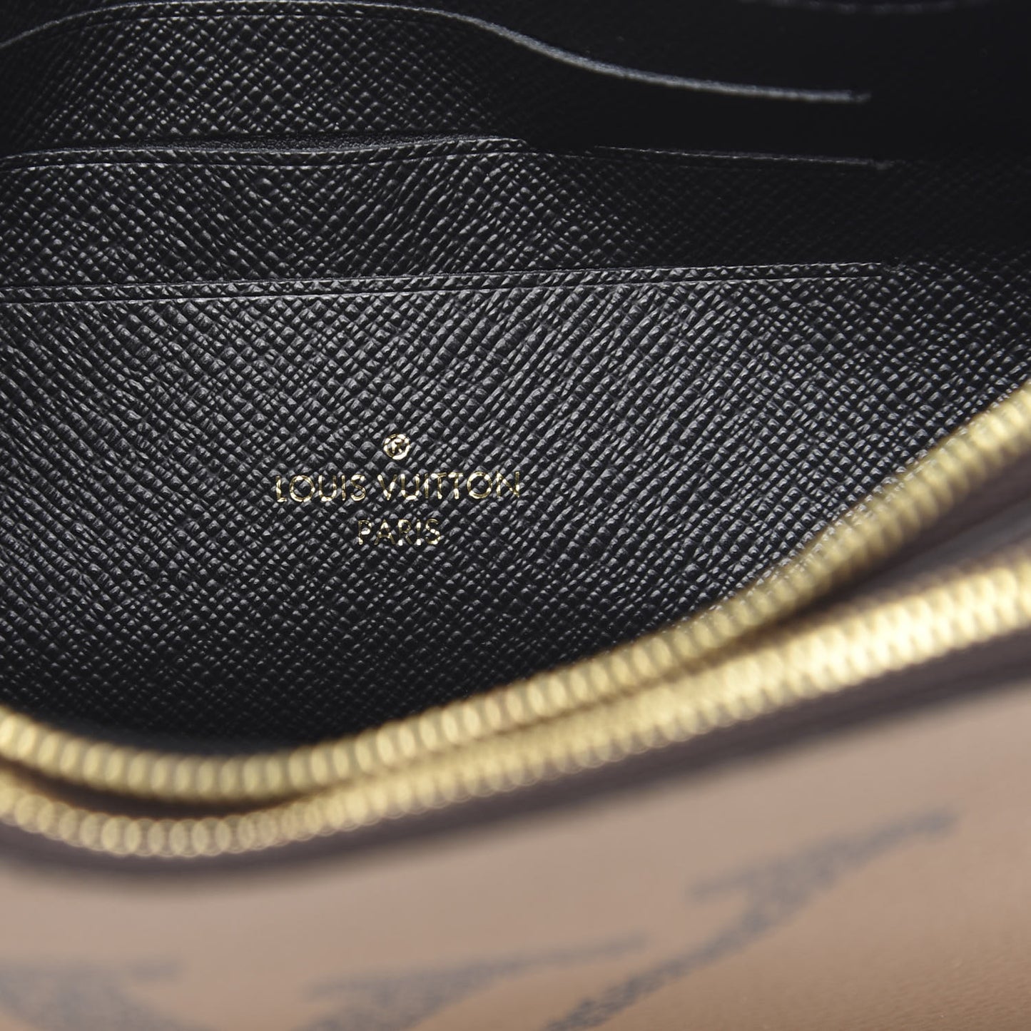 Reverse Monogram Giant Double Zip Pochette