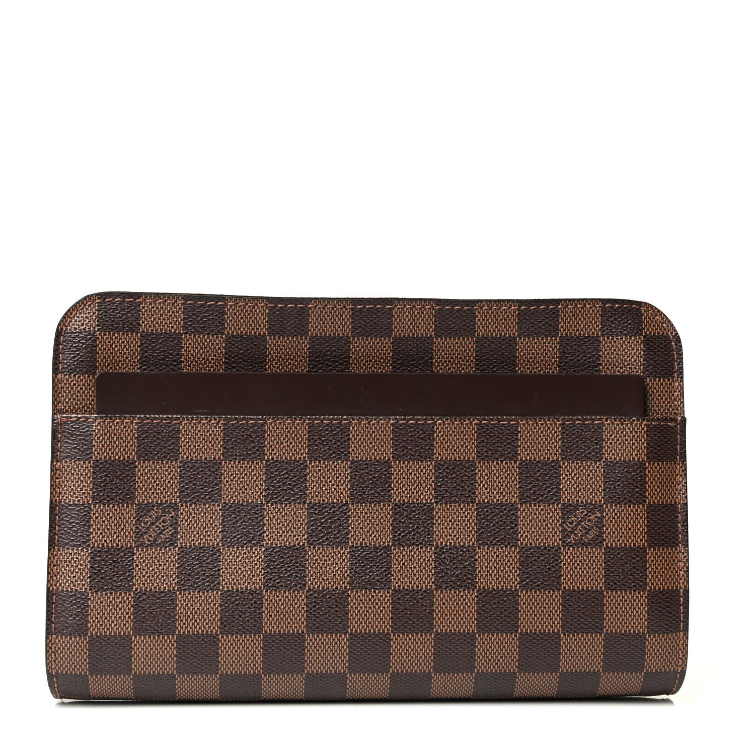 Louis Vuitton Damier Ebene Pochette Saint Louis Clutch 1 of 6