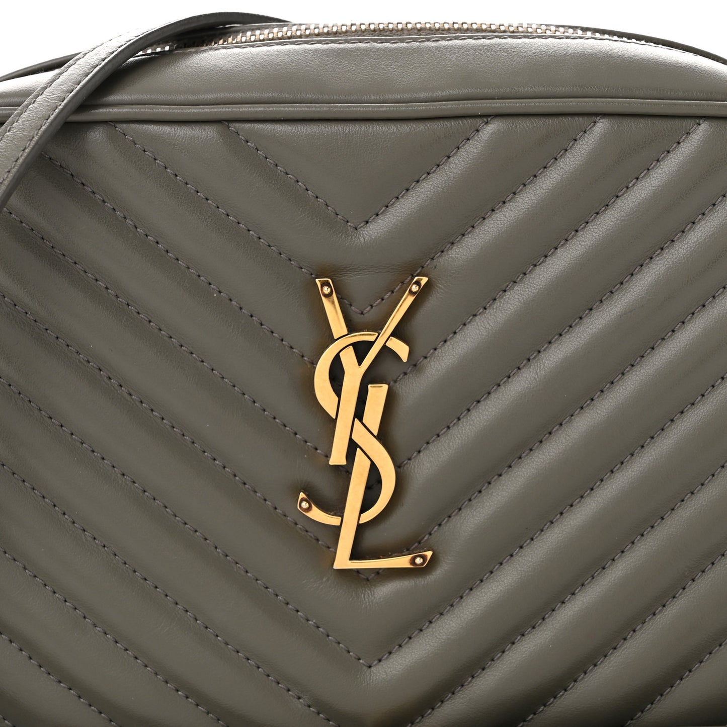 Calfskin Matelasse Monogram Lou Camera Bag Storm