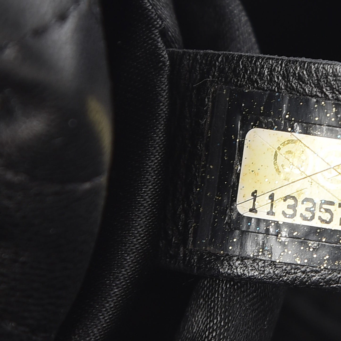Lambskin Medium Soft and Chain Flap Black
