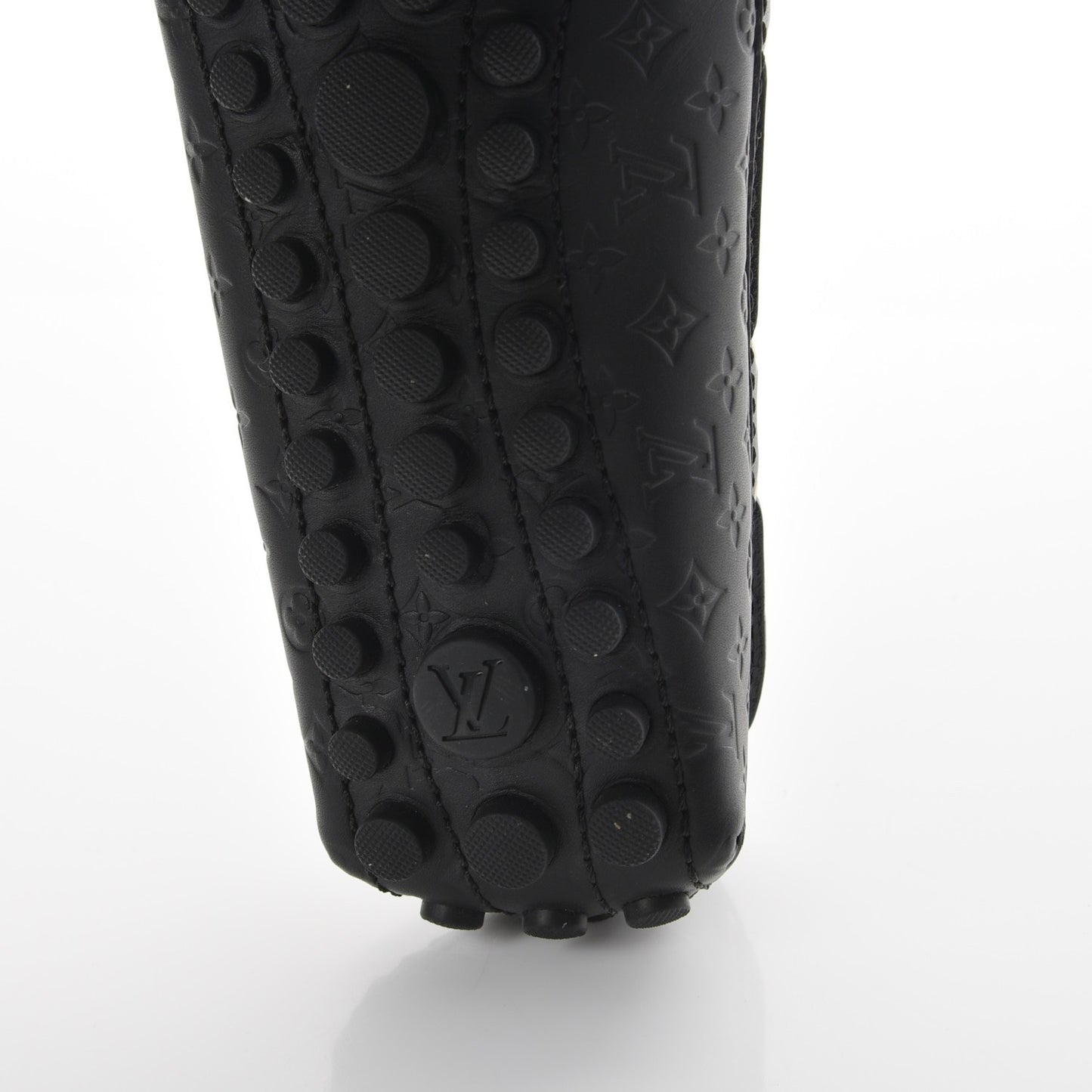 Calfskin Monogram Gloria Loafers 40 Black