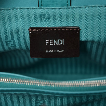 Fendi Vitello Elite Flamingo Petite 2Jours Tote Lago 7 of 8