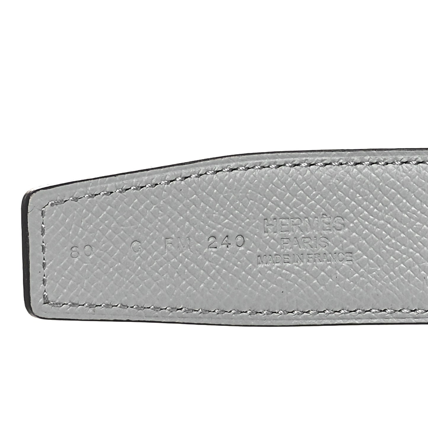 Epsom 32mm H Belt 80 32 Bleu Lin Etoupe