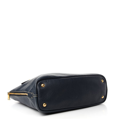 Prada Vitello Daino Side Zip Tote Baltico 4 of 11