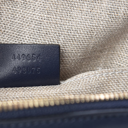 Gucci Soft Microguccissima Mini Dome Bag Blue 7 of 9