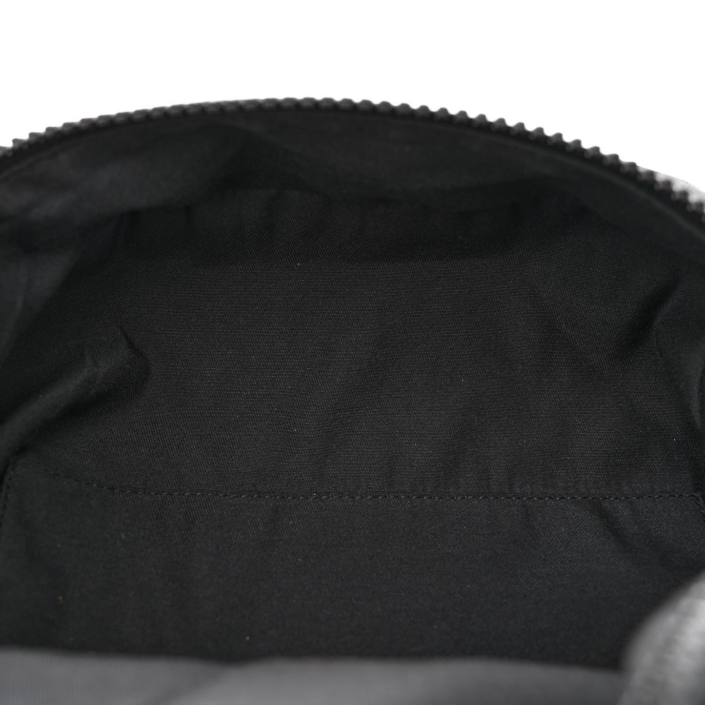 Nylon Monogram Fanny Pack Belt Bag Black