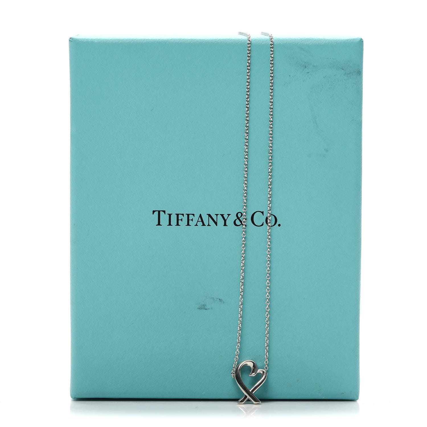 Tiffany Sterling Silver Mini Paloma Picasso Loving Heart Pendant Necklace 5 of 5