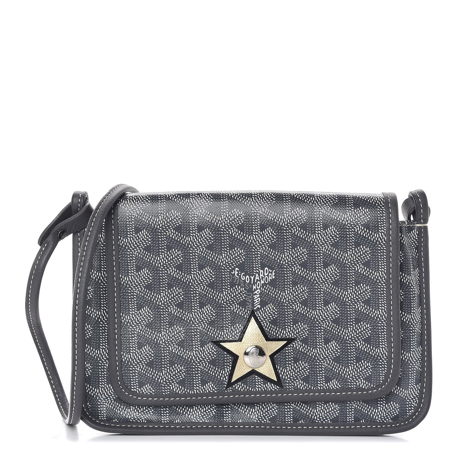 Goyard Goyardine Plumet Wallet Clutch Grey 1 of 9