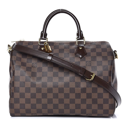 Louis Vuitton Damier Ebene Speedy Bandouliere 30 1 of 10