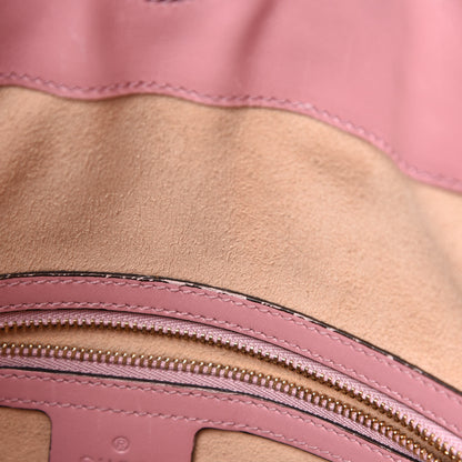 Gucci Guccissima Signature Linea A Foldover Tote Rose Baby Candy 13 of 18