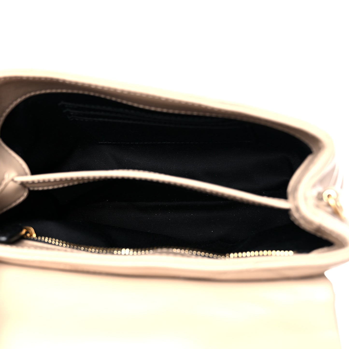 Calfskin Y Quilted Monogram Toy Loulou Crossbody Bag Dark Beige