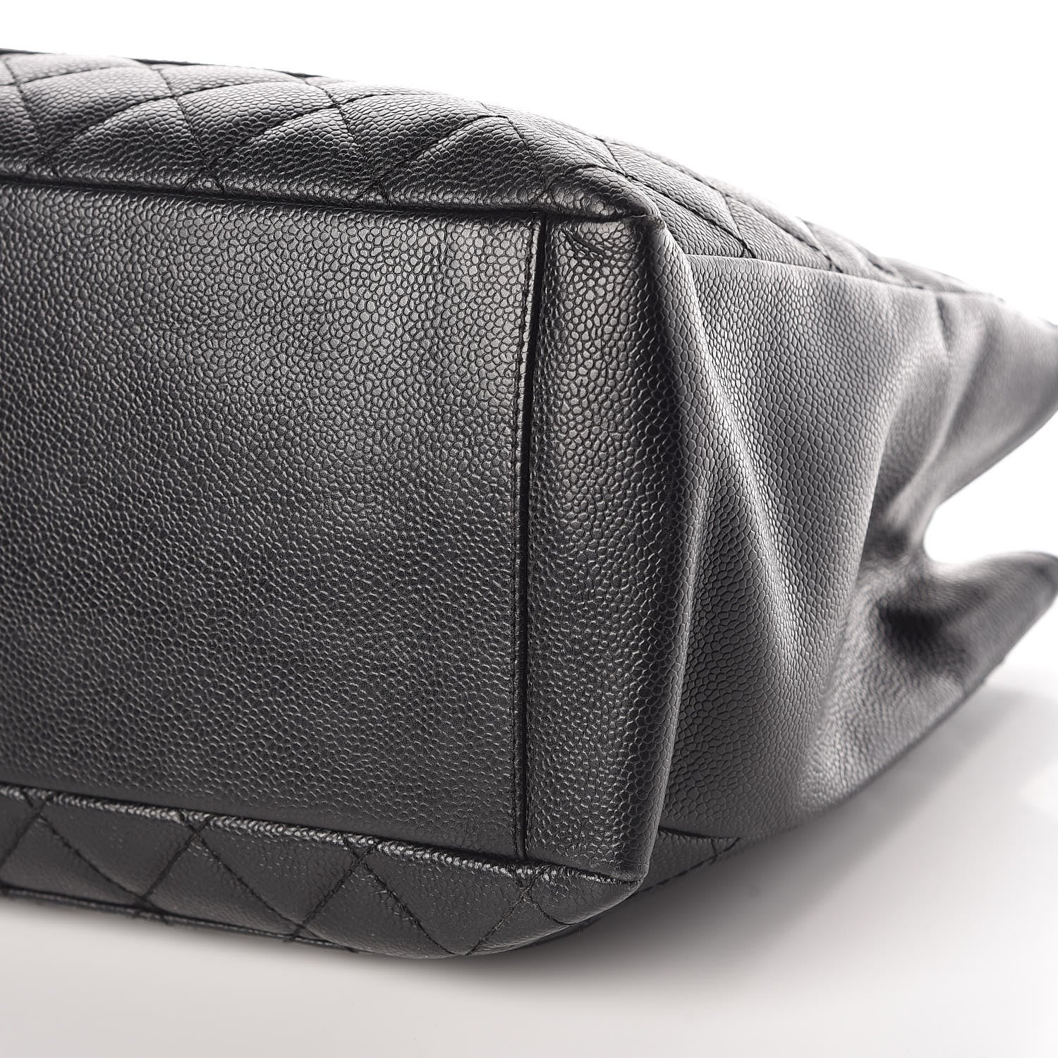 Chanel Caviar Quilted Grand Shopping Tote GST Black 6 of 9