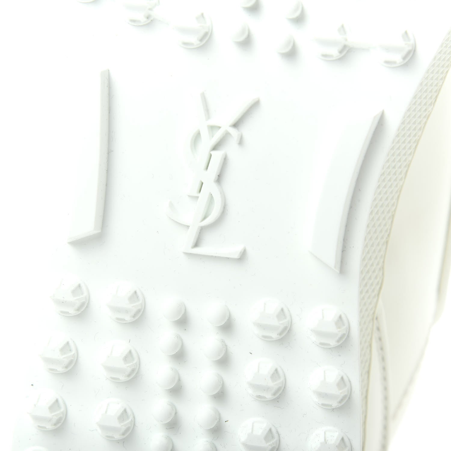 Saint Laurent Calfskin Jump Low Top Sneakers 42 Optic White 9 of 11
