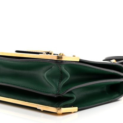 Prada City Calf Saffiano Cahier Bag Biliardo Black 10 of 10