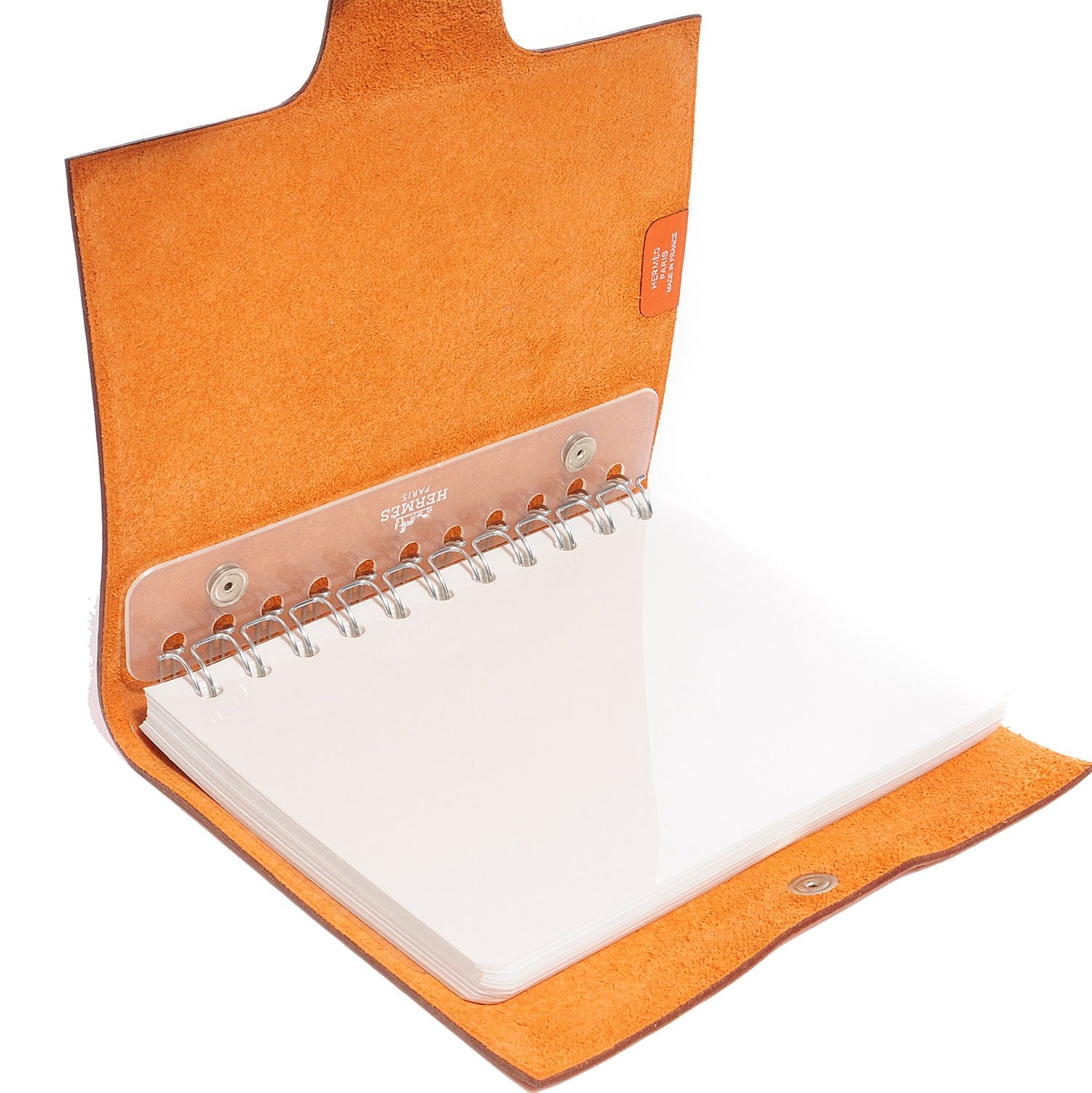 Hermes Togo Ulysse PM Notebook Cover Orange 5 of 9