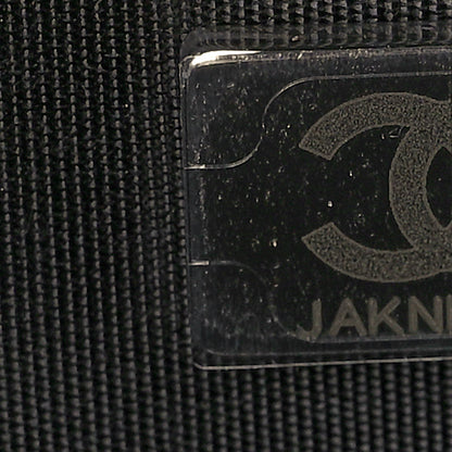 Chanel Caviar Quilted Boy Wallet On Chain WOC Black 7 of 12