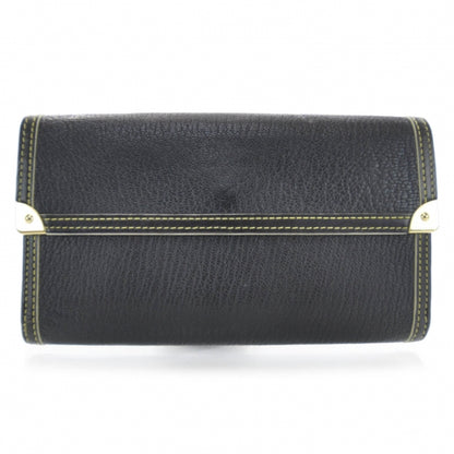 Louis Vuitton Suhali Porte Tresor International Wallet Black 1 of 6
