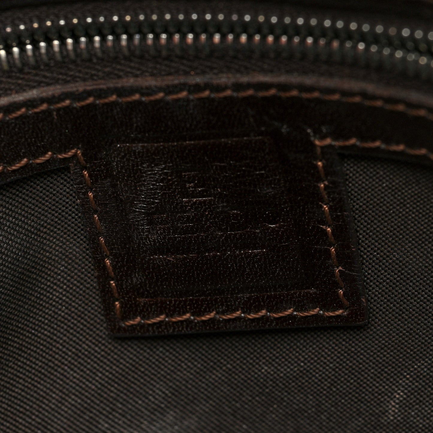 Zucca Top Handle Bag Tobacco