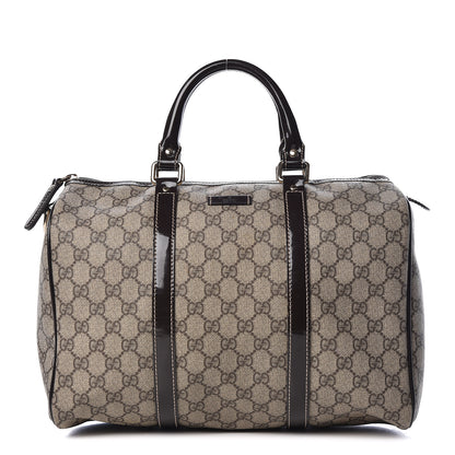 Gucci GG Plus Monogram Medium Joy Boston Dark Brown 1 of 10