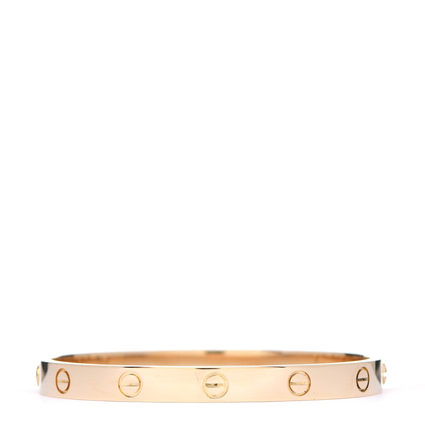 18K Yellow Gold LOVE Bracelet 17