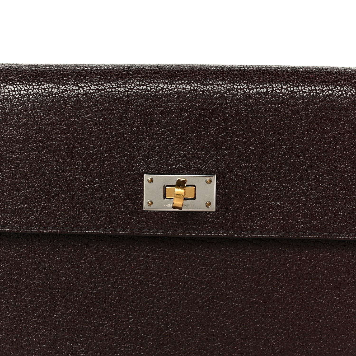 Hermes Chevre Chamkila Kelly Pocket Long Wallet 8 of 8