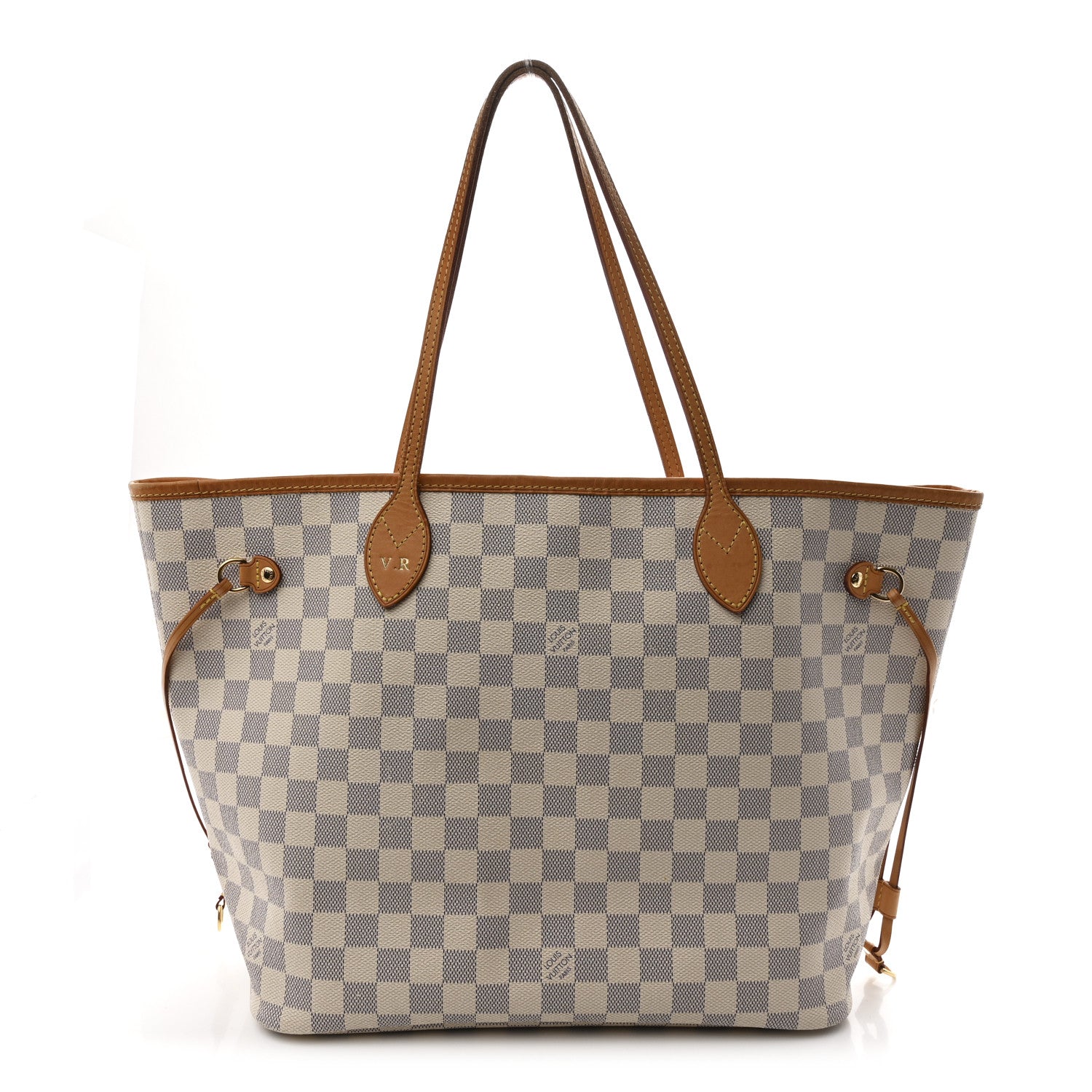 Louis Vuitton Damier Azur Neo Neverfull MM Rose Ballerine 1 of 13