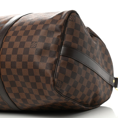 Louis Vuitton Damier Ebene Keepall Bandouliere 45 9 of 10