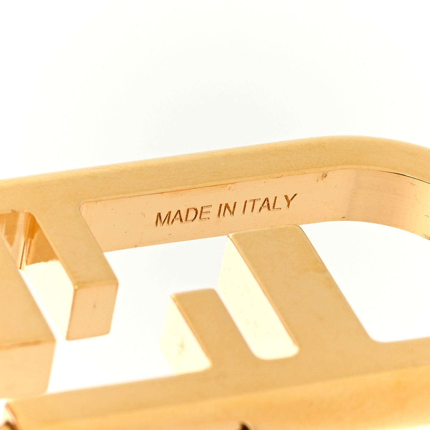 Metal O'Lock Strap You Gold