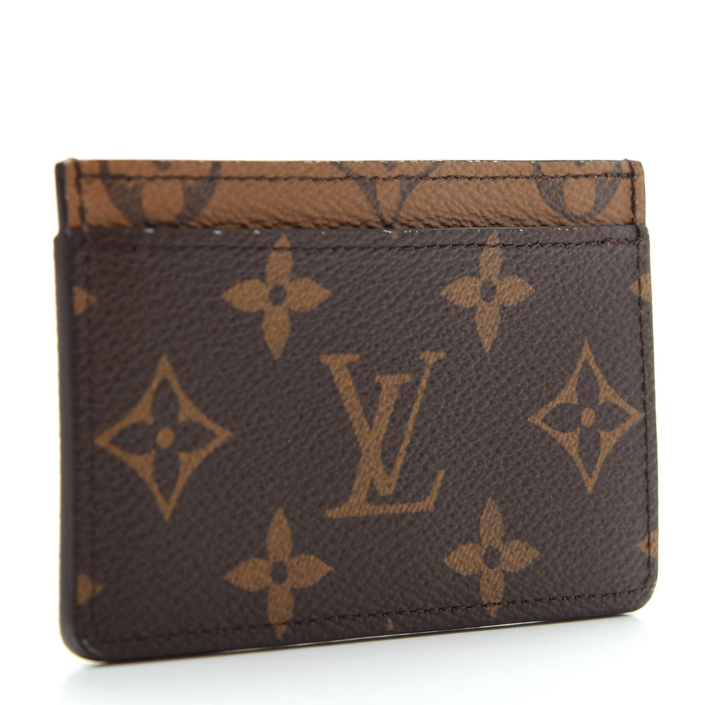 Reverse Monogram Card Holder