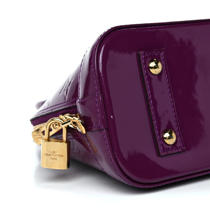 Louis Vuitton Vernis Alma BB Amethyste 9 of 17