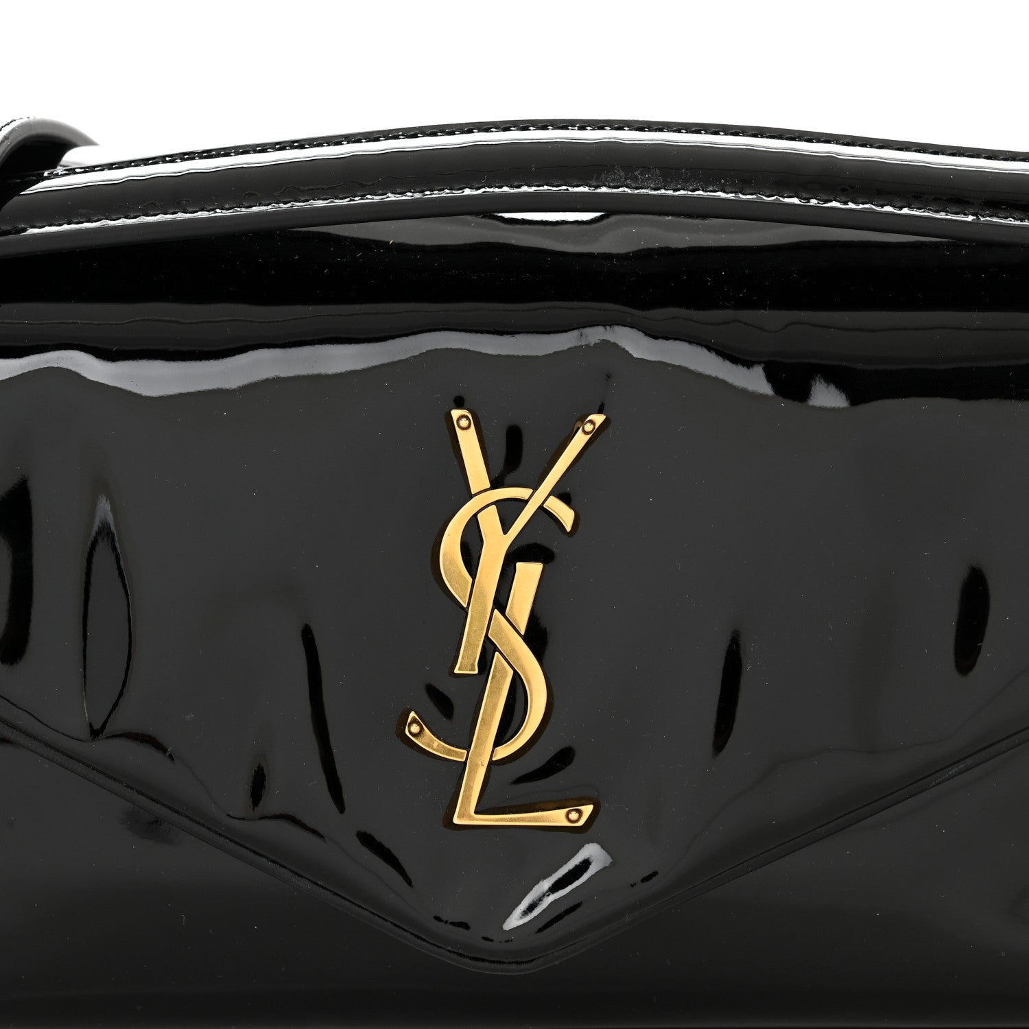 Saint Laurent Patent Calfskin Calypso Black 9 of 12