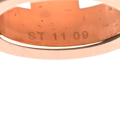 Hermes Rose Gold Lacquered Pop H Earrings Black 6 of 8