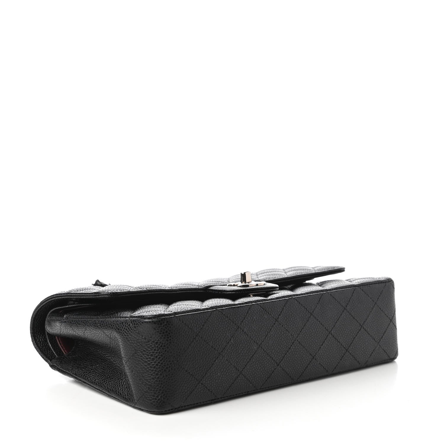 Chanel Caviar Quilted Medium Double Flap Black 4 of 11