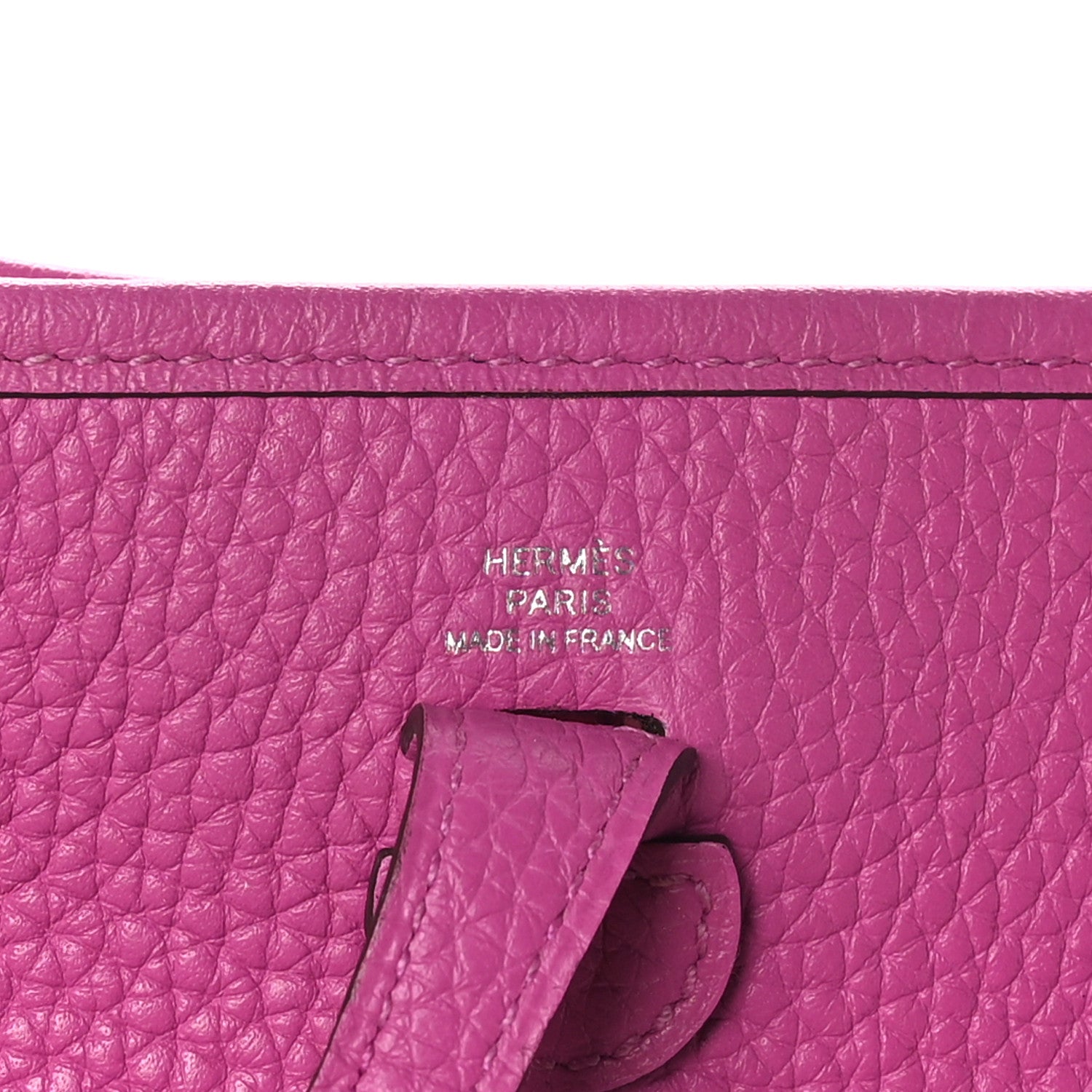 Hermes Taurillon Clemence Evelyne TPM Magnolia 6 of 11