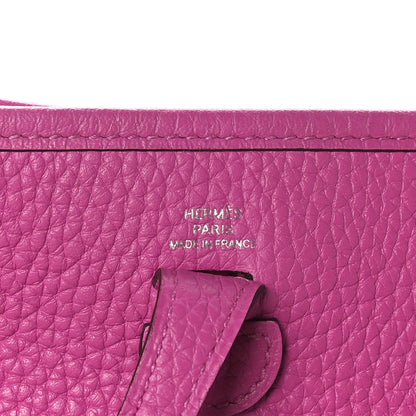 Hermes Taurillon Clemence Evelyne TPM Magnolia 6 of 11
