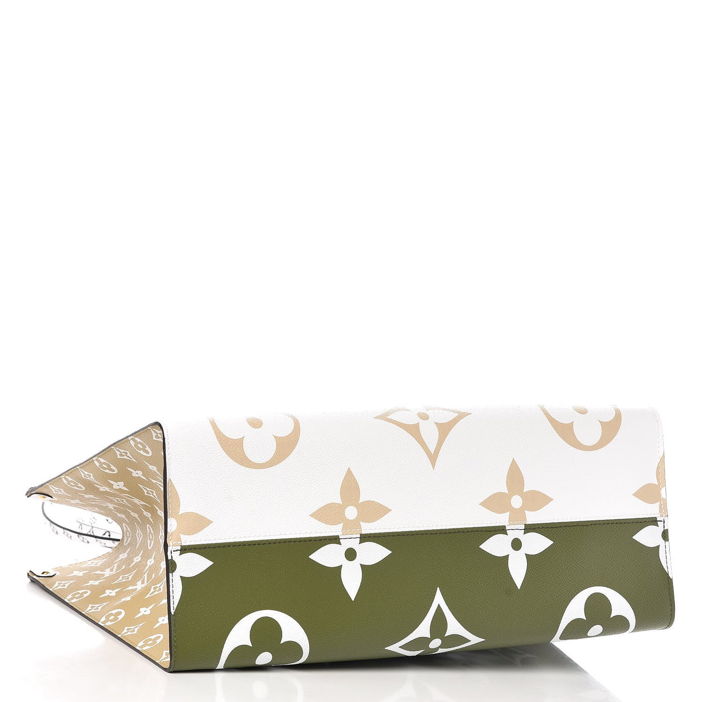 Monogram Giant Onthego GM Kaki Beige