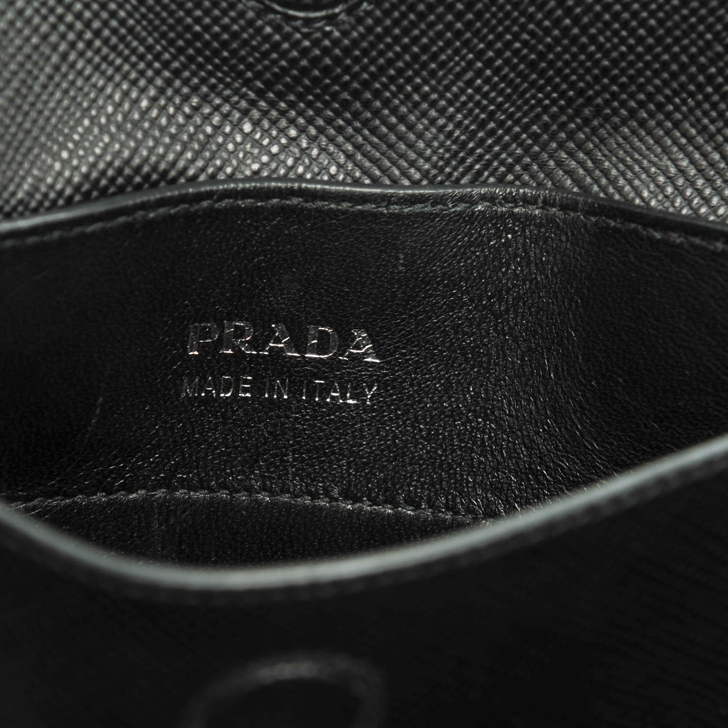 Saffiano Cuir Double Handle Tote Black