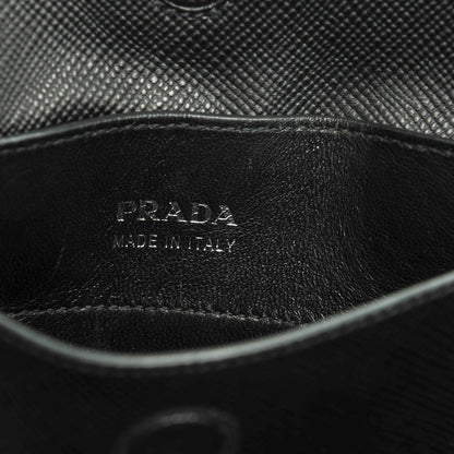 Prada Saffiano Cuir Double Handle Tote Black 7 of 8
