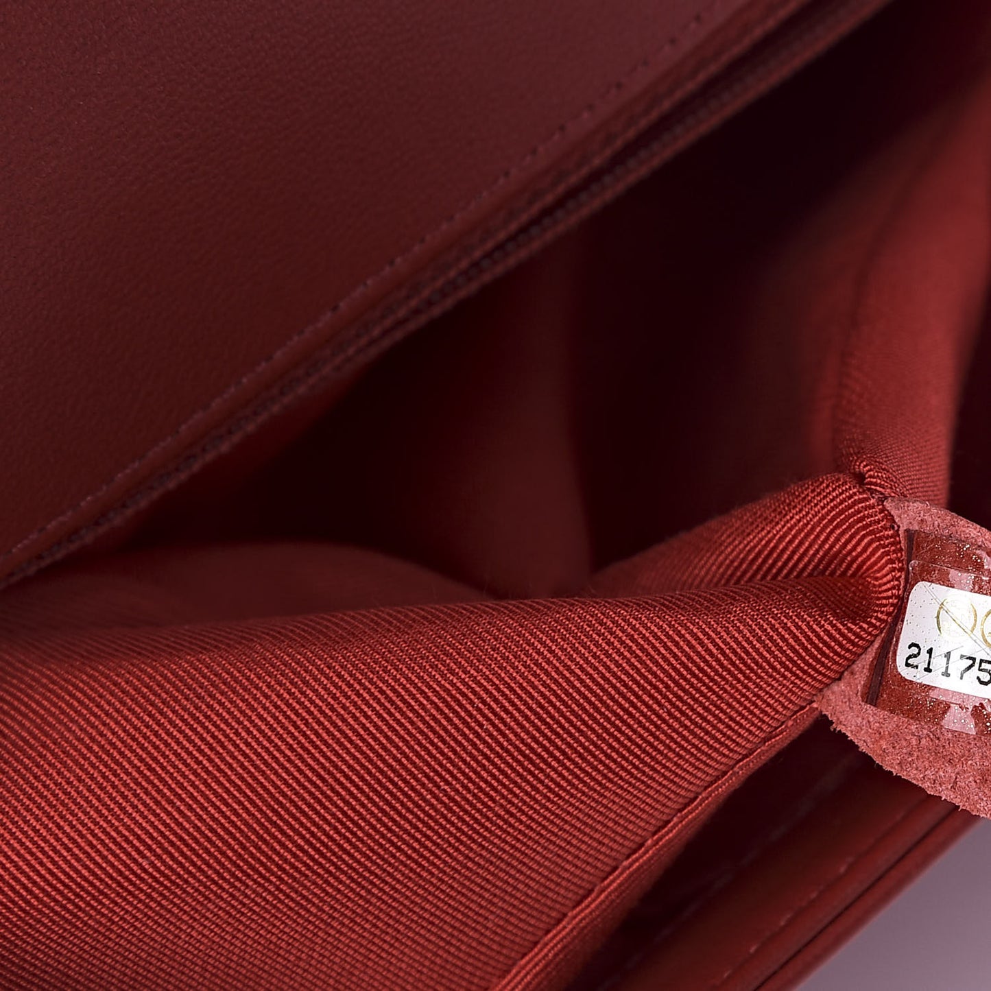 Lambskin Quilted New Medium Boy Flap Red