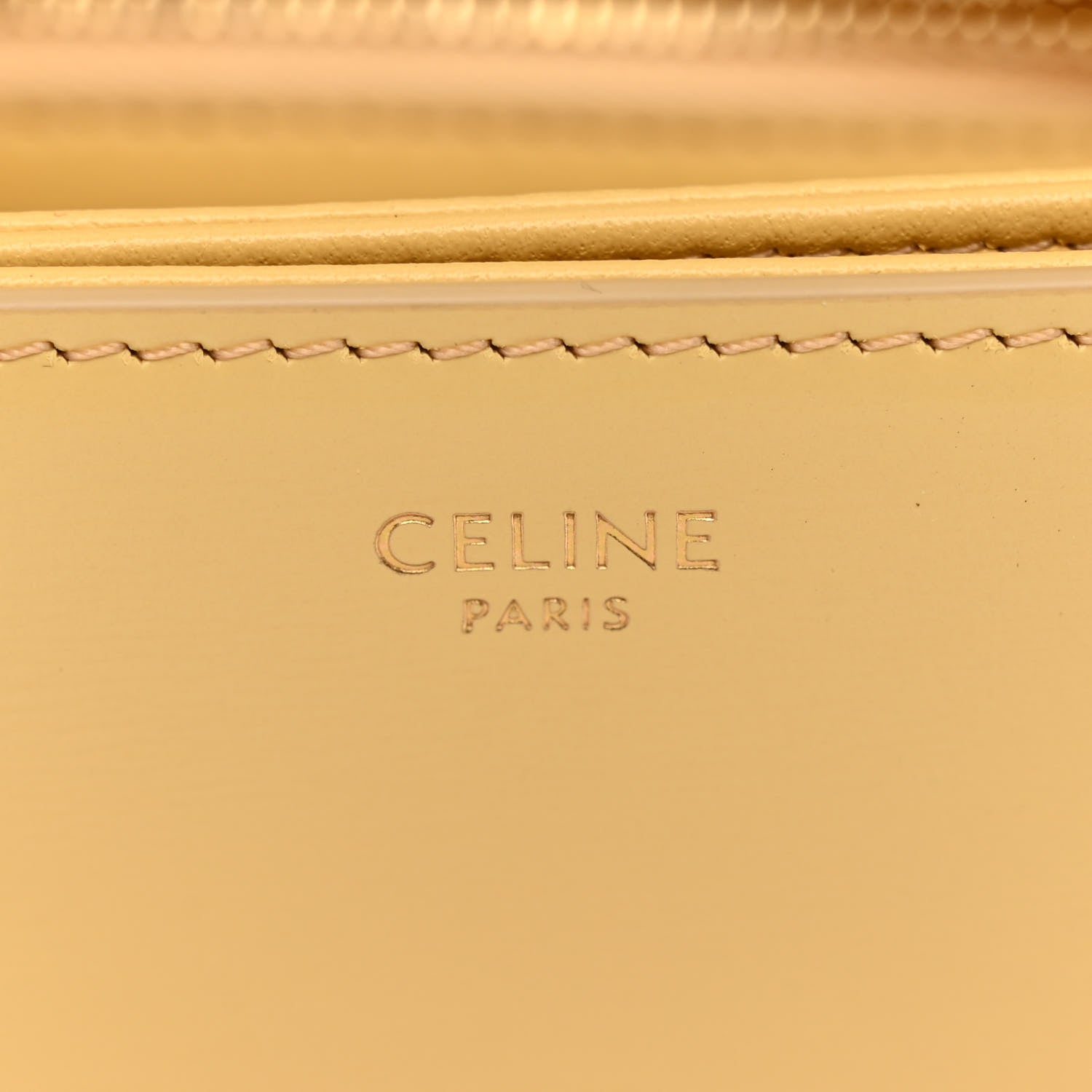 Celine Shiny Calfskin Teen Triomphe Pollen 6 of 9