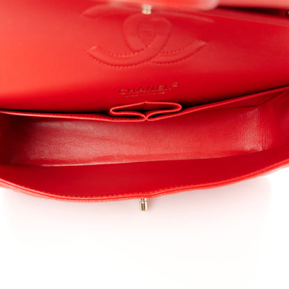 Chanel Caviar Quilted Medium Double Flap Red 5 of 13