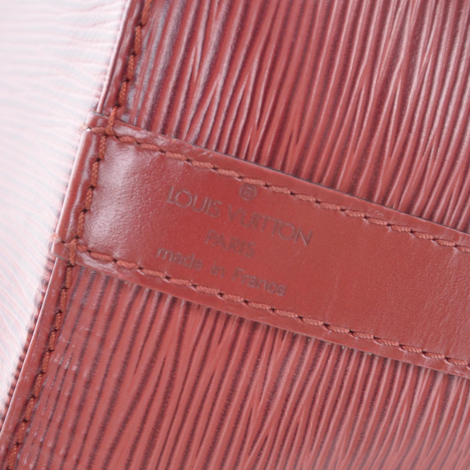 Louis Vuitton Epi Petit Noe Red 9 of 10